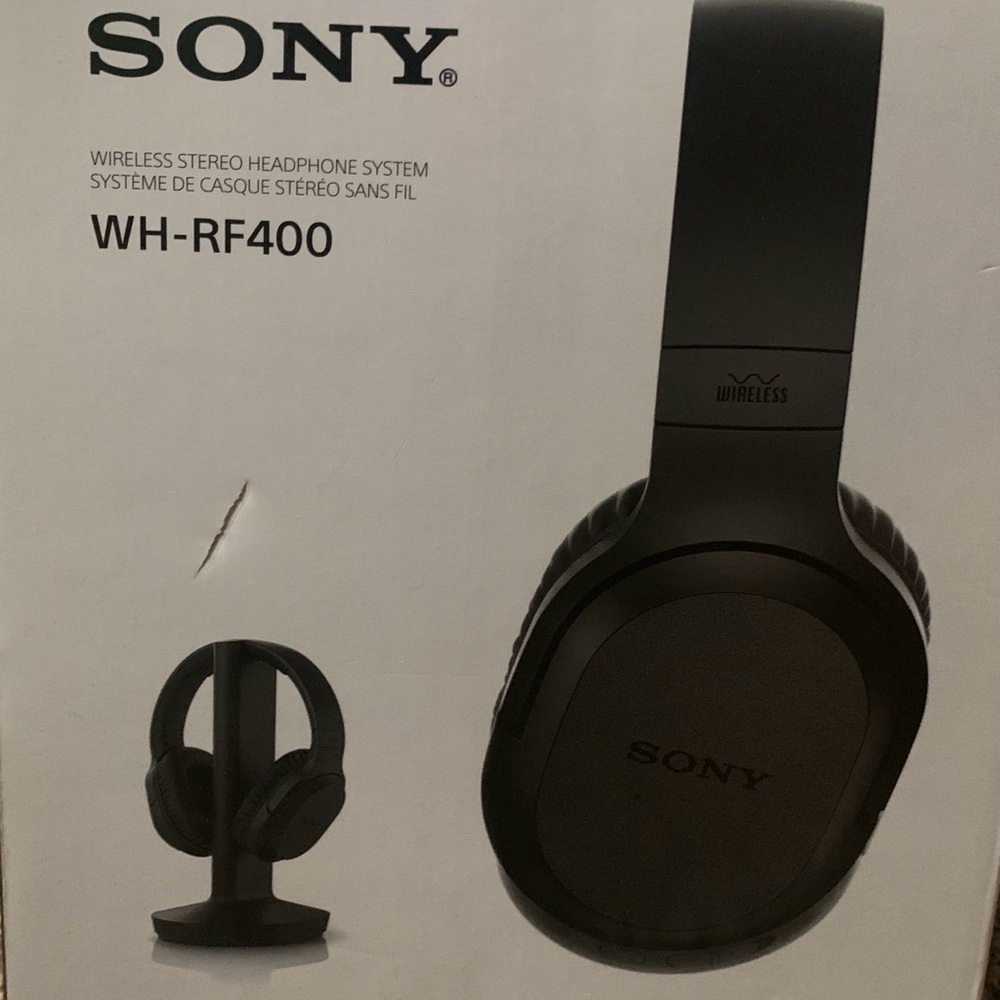 Sony wireless stereo headphone system